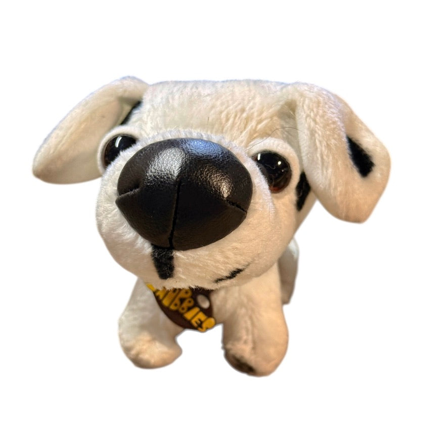 Original Snubbies, by Toy Quest Vintage 3.5 " Dalmatian Plush Dogs with Huge Black Noses