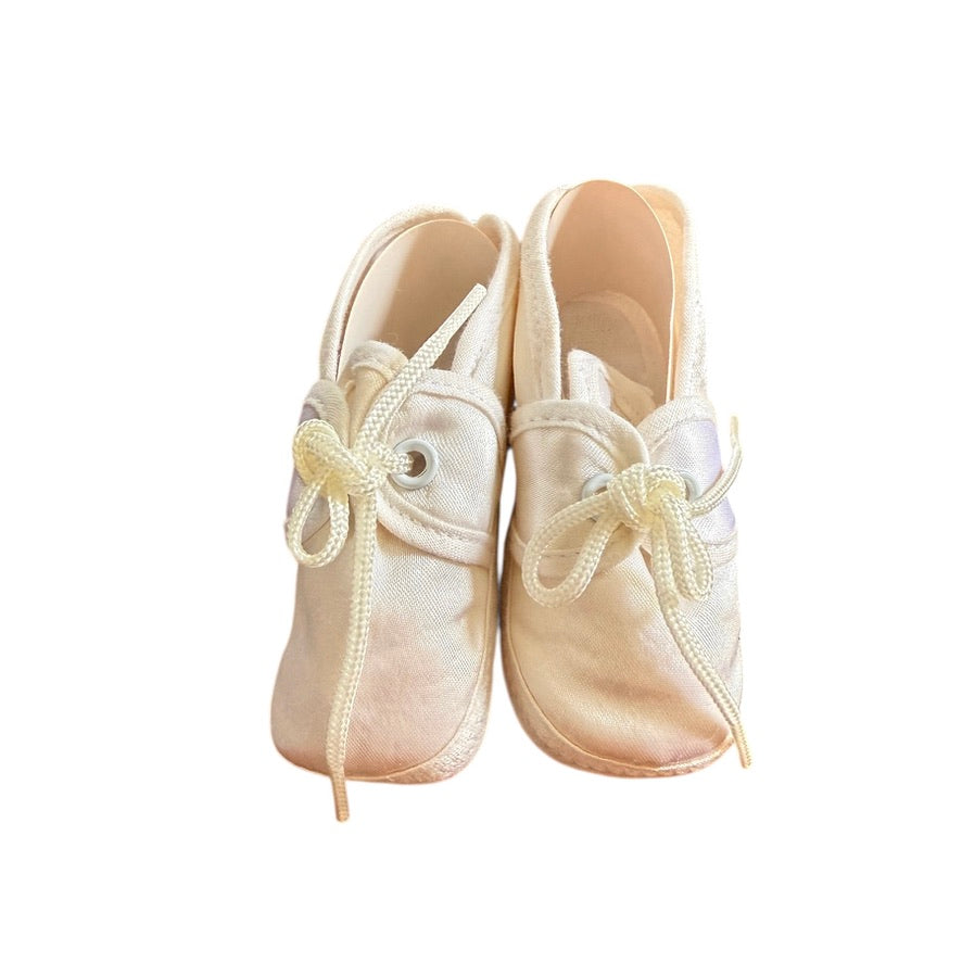 Little Steps Newborn to 3 Months Dress Up Shoes, Vintage, Unworn, Damage to Original Box