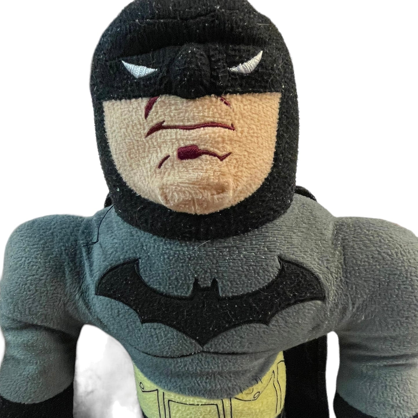 DC Comics 24" Fabric Batman the Dark Knight Rises Plush Stuffed Toy, Tags Faded/Removed