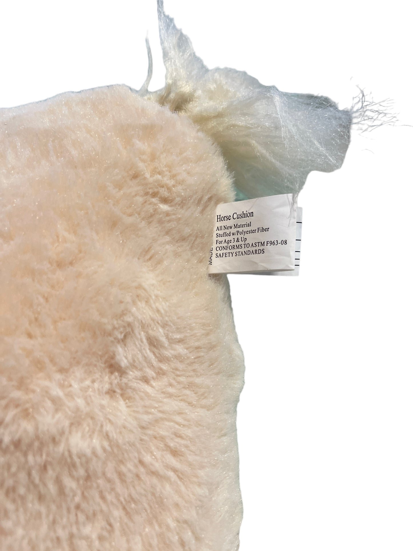 Goats on the Roof, Ultra Soft Plush Horse PillowStuffed Animal Toy 15"x16" Wobbly Legs in EUC