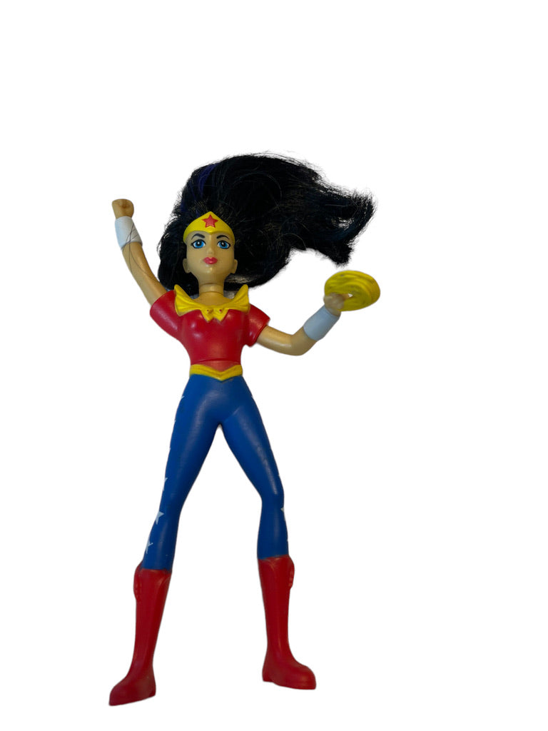 DC Comics Green Lantern, Superman, Hawkman and Wonder Woman Action Figures in GUC