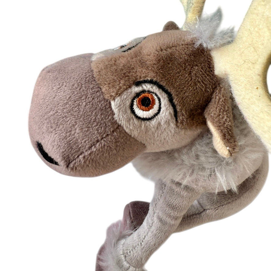 Disney Frozen, 'SVEN', 7" Plush Reindeer, Stitched Features, Furry Accents & Felt Antlers in EUC
