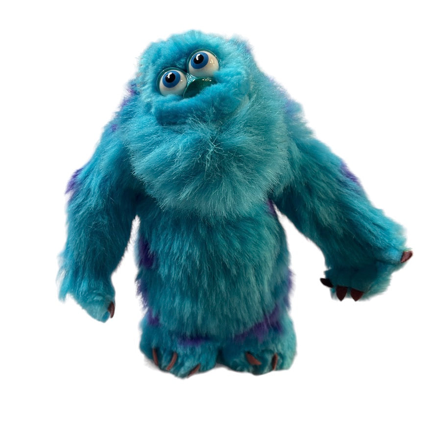 Hasbro Disney Pixar Monsters Inc. 9" Sulley Preowned Stuffed Animal Toy GUC