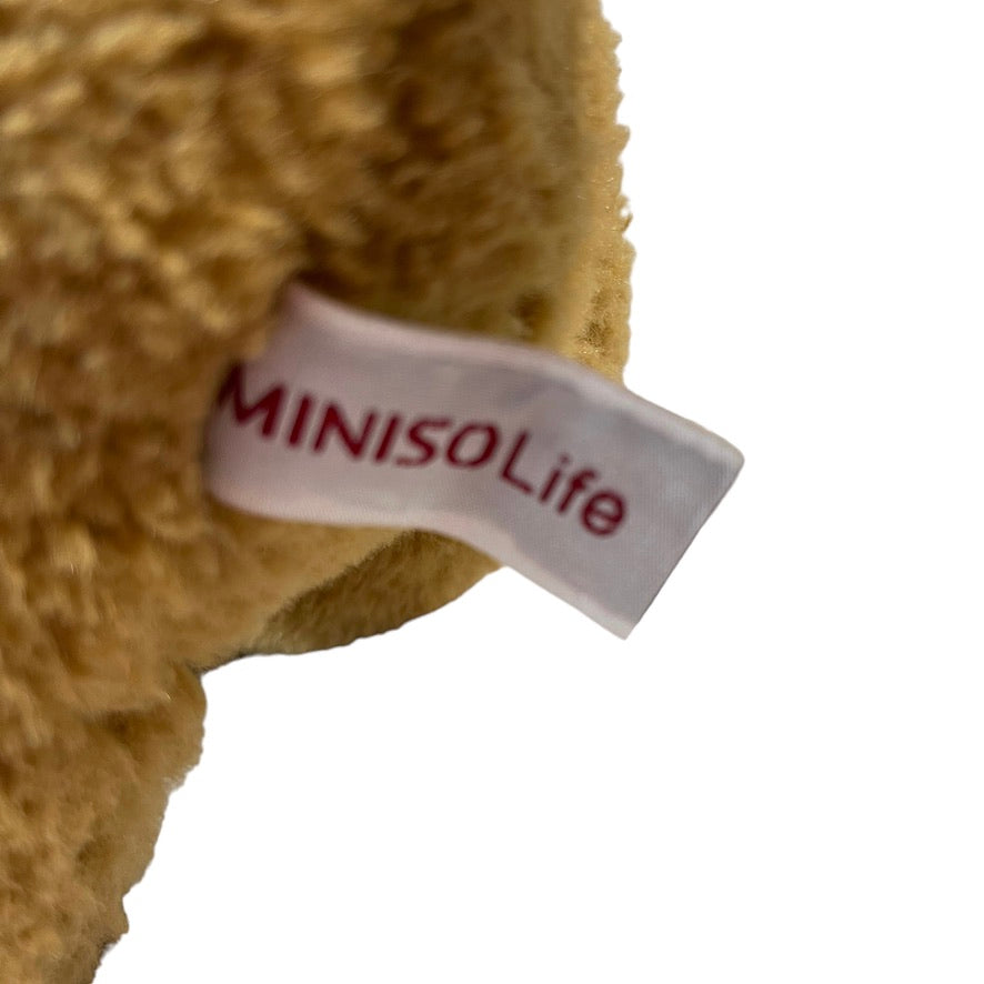 Tan Minisol Life 10" Golden Retriever Stuffed Animal Plush Black Bead Eyes