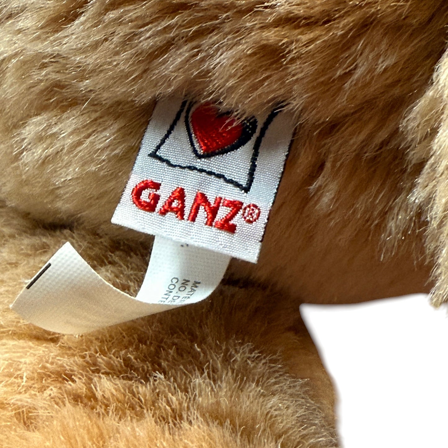 Vintage Ganz 17" Roary the Lion, Chunky Tan Body, White Snout with Black Noise & Freckles!