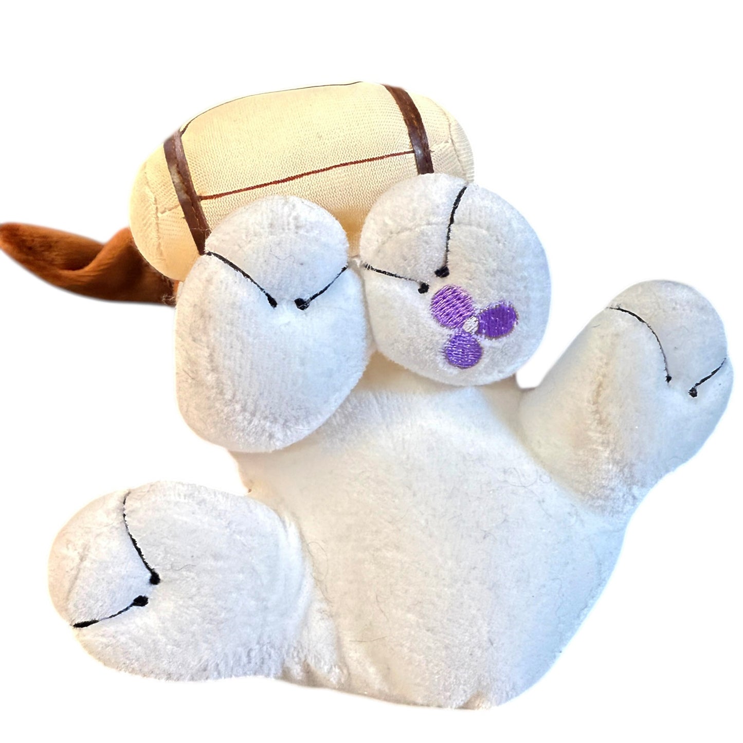 Precious Moments St. Bernard Puppy Dog Plush by Enesco with Cocoa Cask & Freckles!