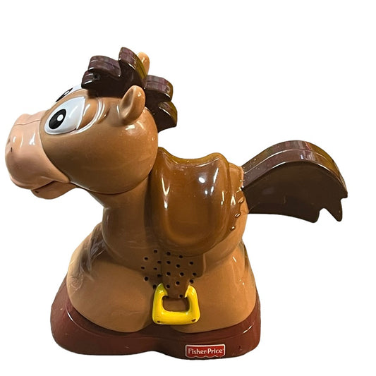 Fisher Price ToyStory 3 Bullseye! A Neighing, Galloping  Flashlight- Preowned & Working, Fun!