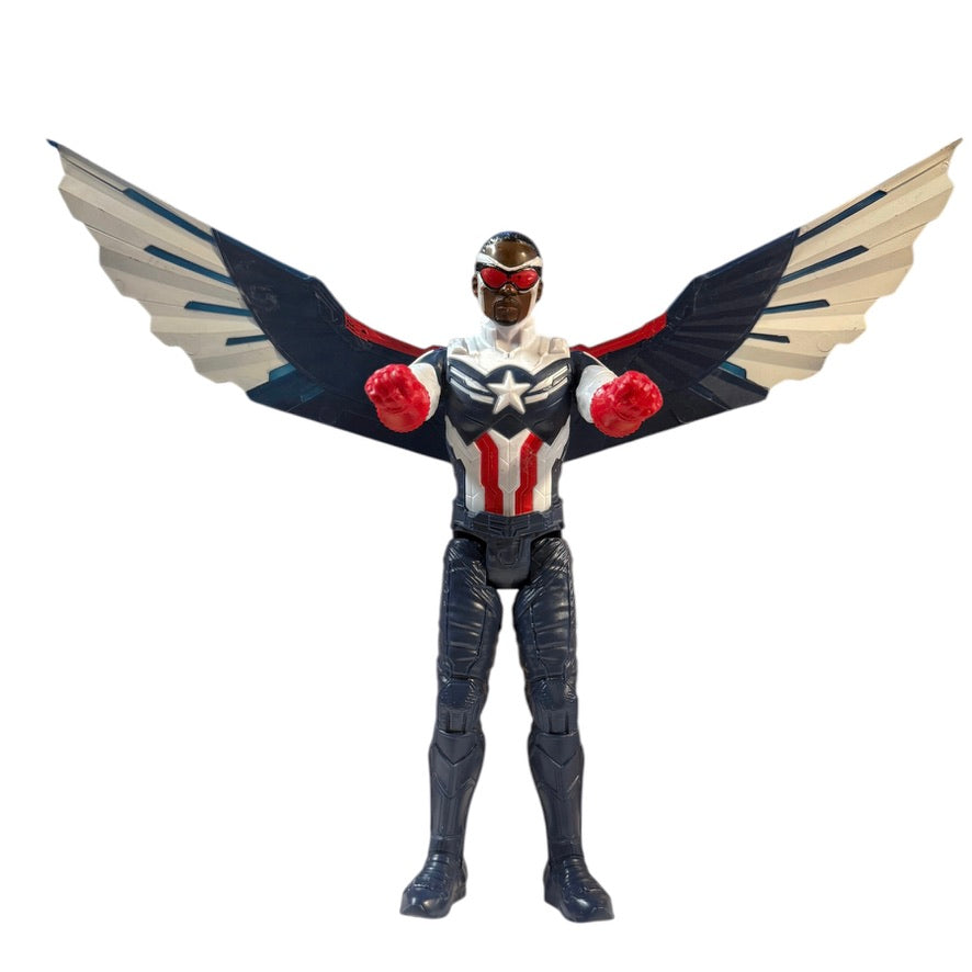 Marvel Legends Falcon Winter Soldiers Captain America, Sam Wilson, BAF Wings in GUC