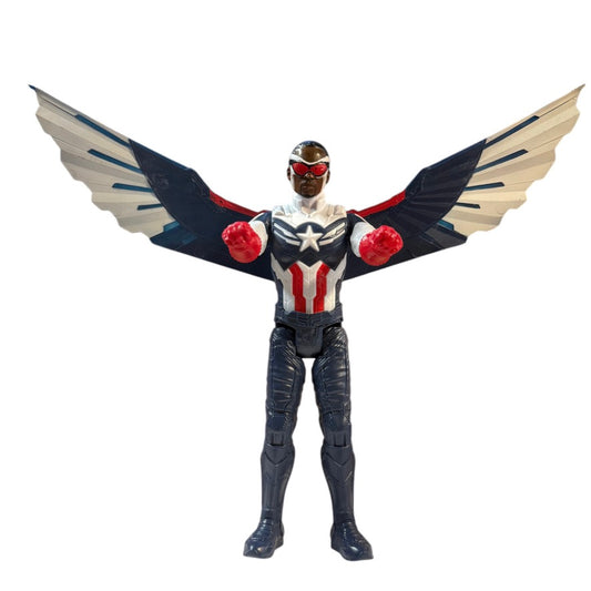 Marvel Legends Falcon Winter Soldiers Captain America, Sam Wilson, BAF Wings in GUC