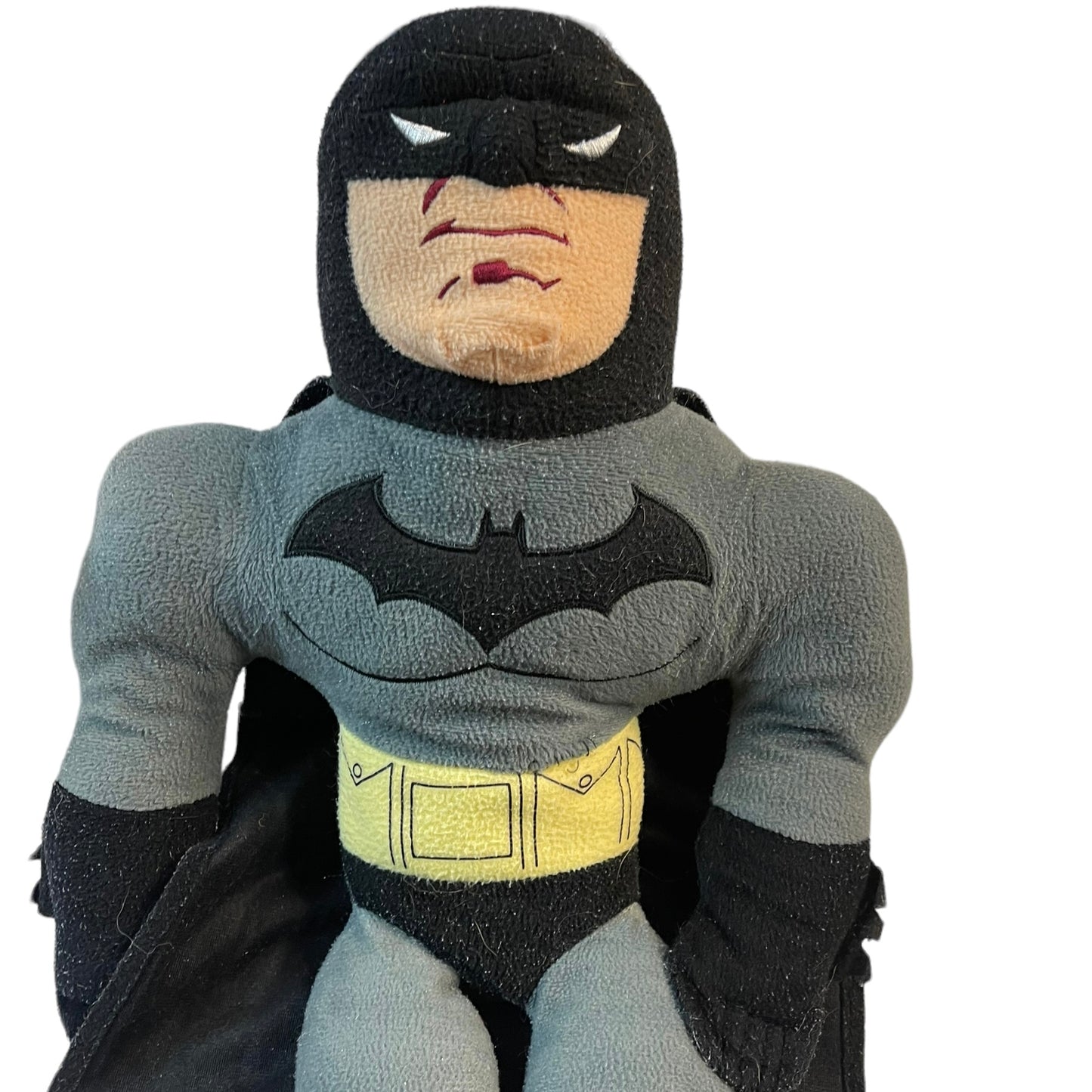 DC Comics 24" Fabric Batman the Dark Knight Rises Plush Stuffed Toy, Tags Faded/Removed