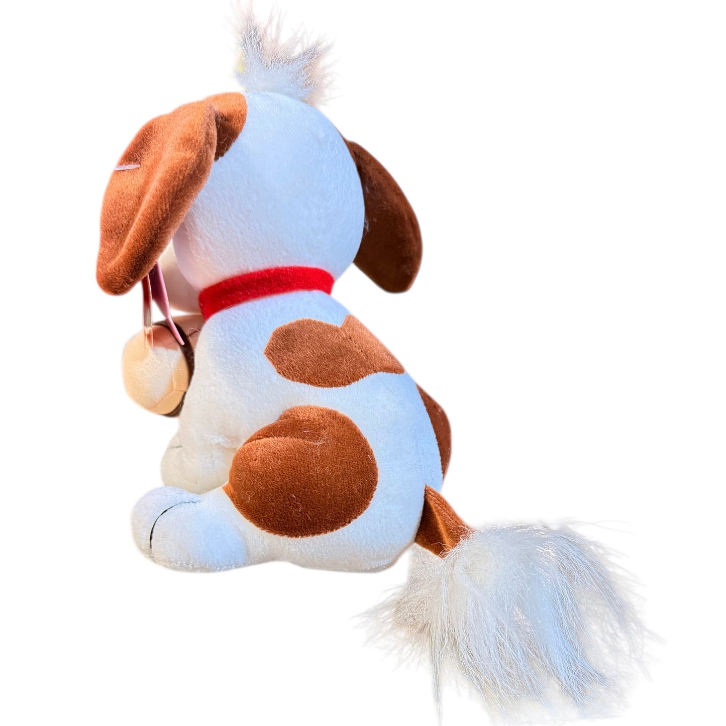 Precious Moments St. Bernard Puppy Dog Plush by Enesco with Cocoa Cask & Freckles!