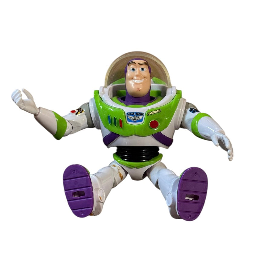Disney Posable and Articulated Action Figure The Ultimate Talking Buzz Missing Jet Pak
