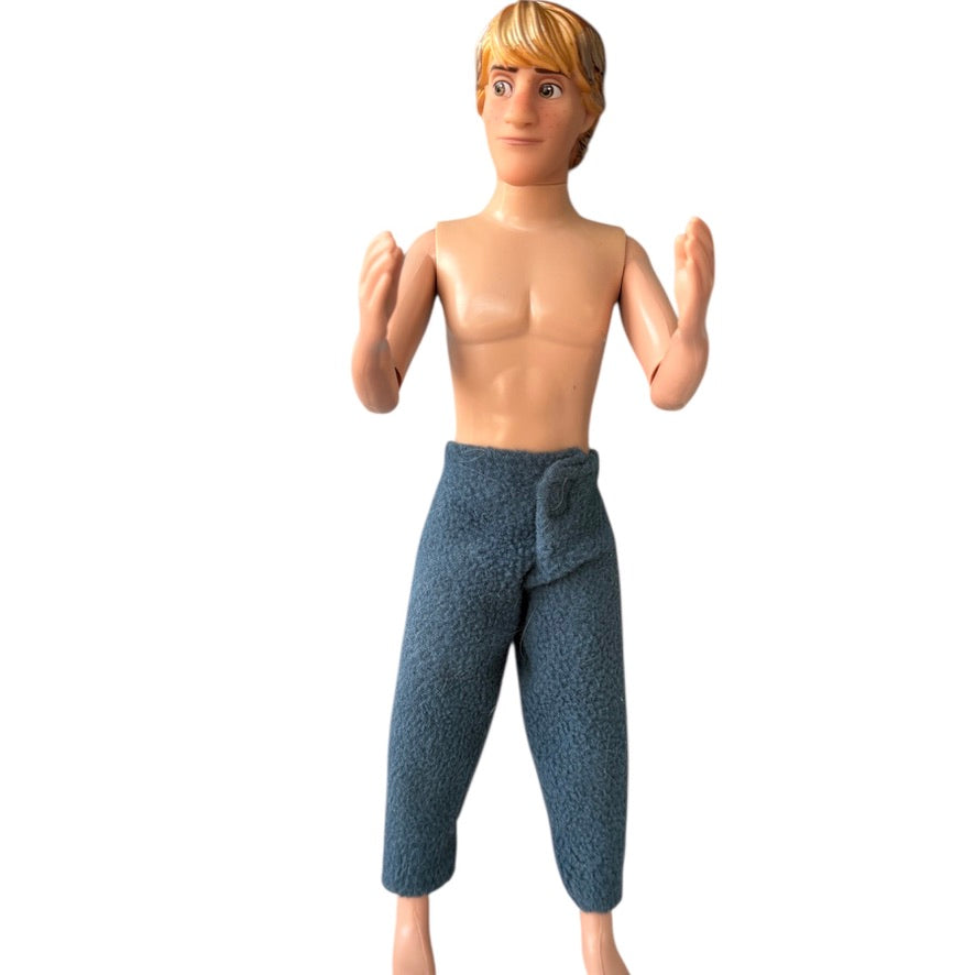 Kristoff, Disney Fashion Doll from Frozen in his Winter Outfit, Preowned in VGUC, Missing Boots