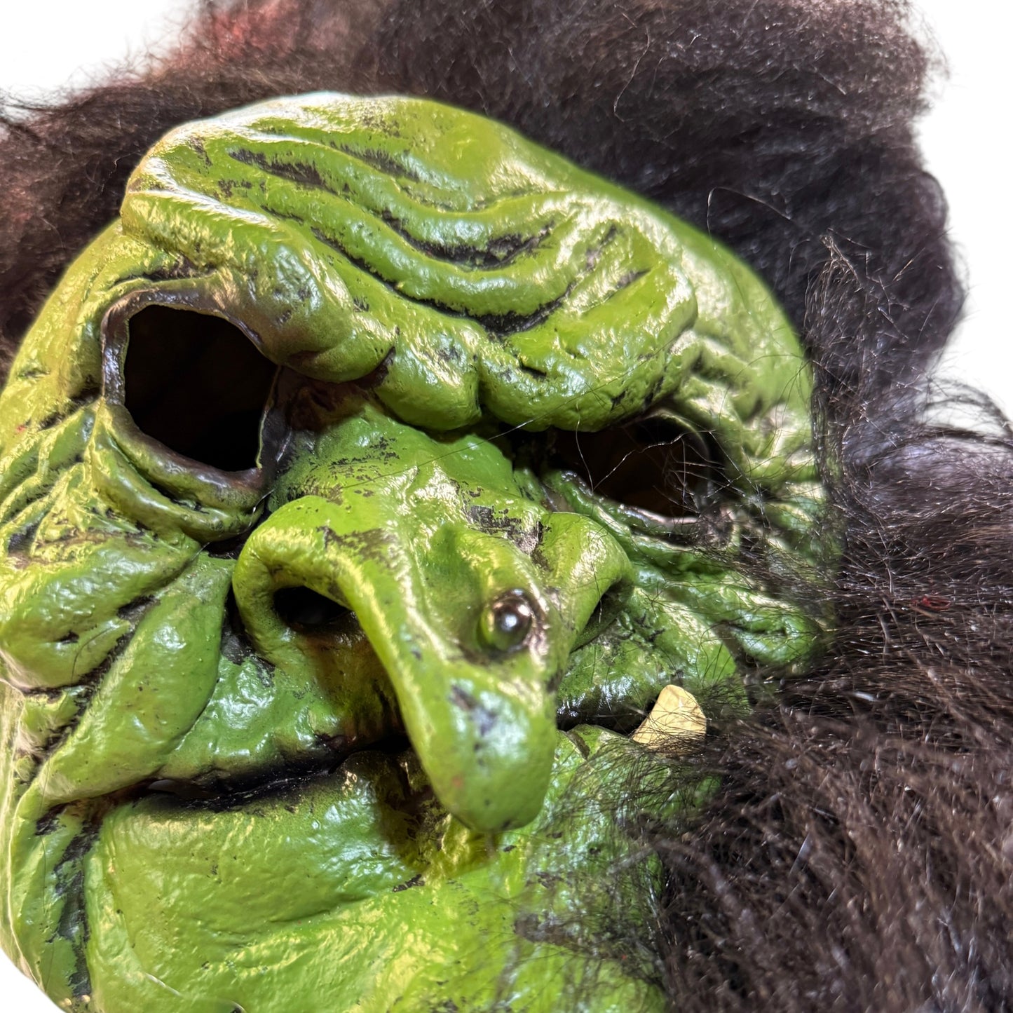 Don Post Studios Witch Mask 2006 Paper Magic Group, Complete with Warts! GUC