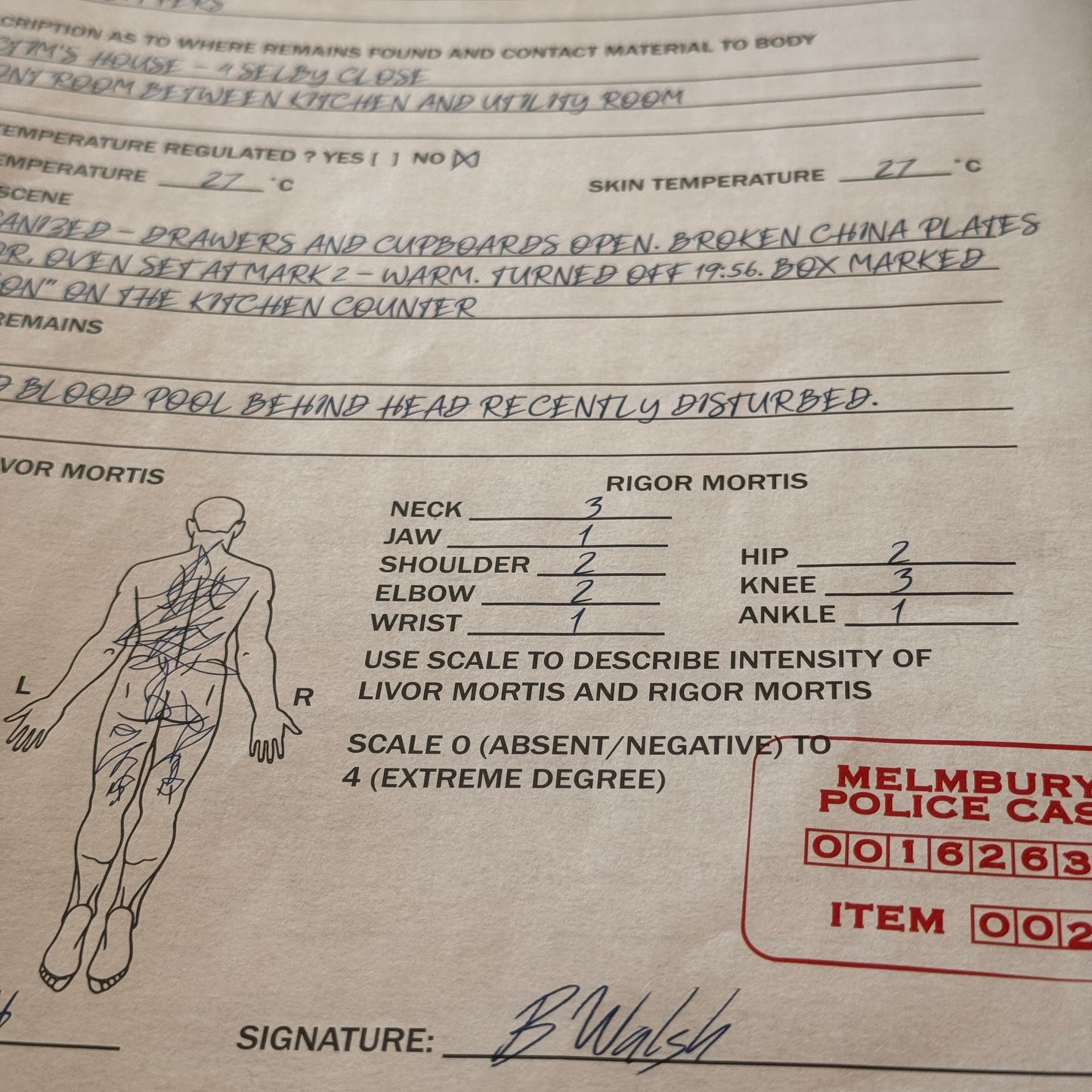 Cold Case, A Pinch of Murder by ThinkFun, Solve a Decades Old Murder from the Case Notes