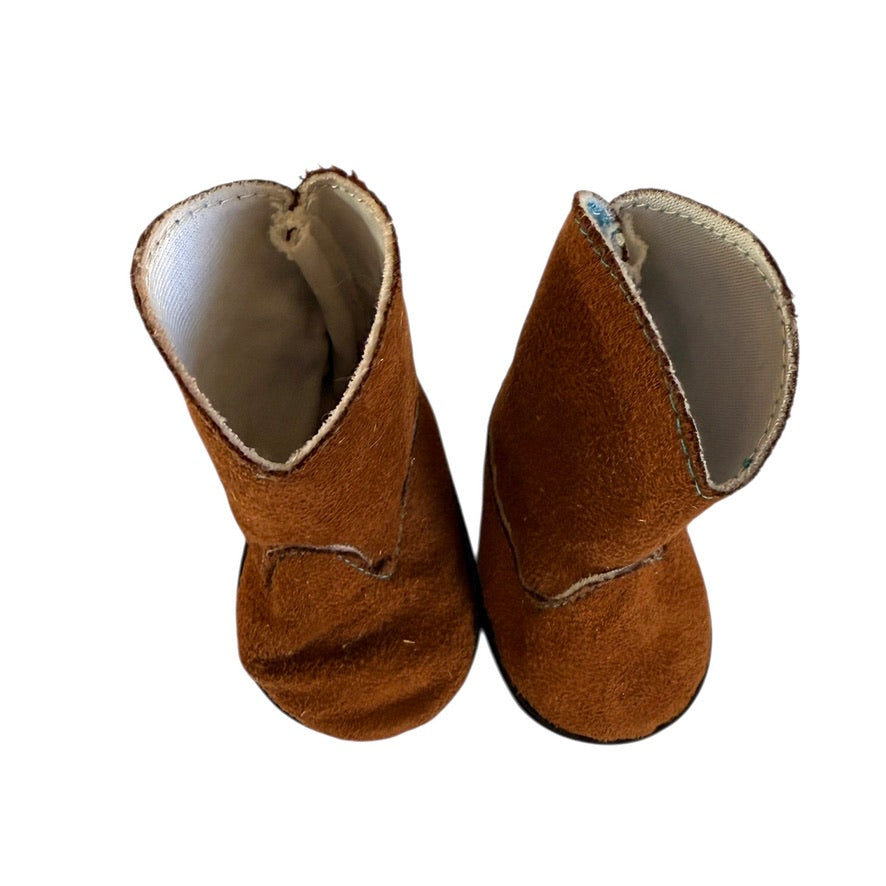Fashion Doll Suede Boots for American Girl/Our Generation Fits Most 18" Dolls. GUC