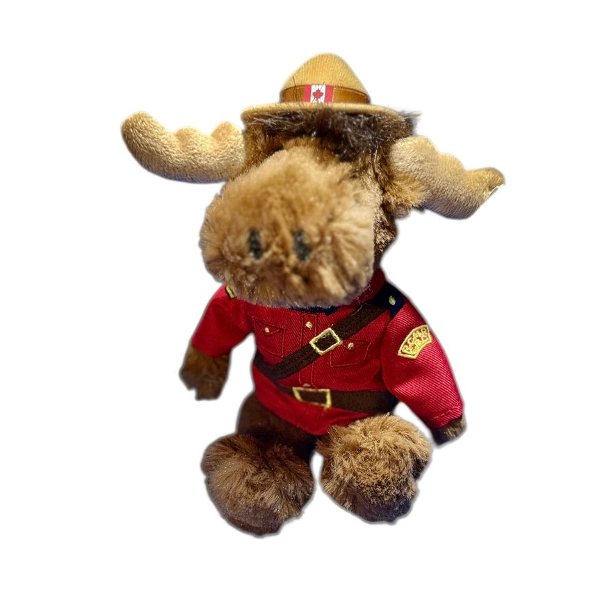 RCMP Foundation 9" Plush Stuffed Sargeant Bullmoose by Stuffed Animal House Preowned with Tags
