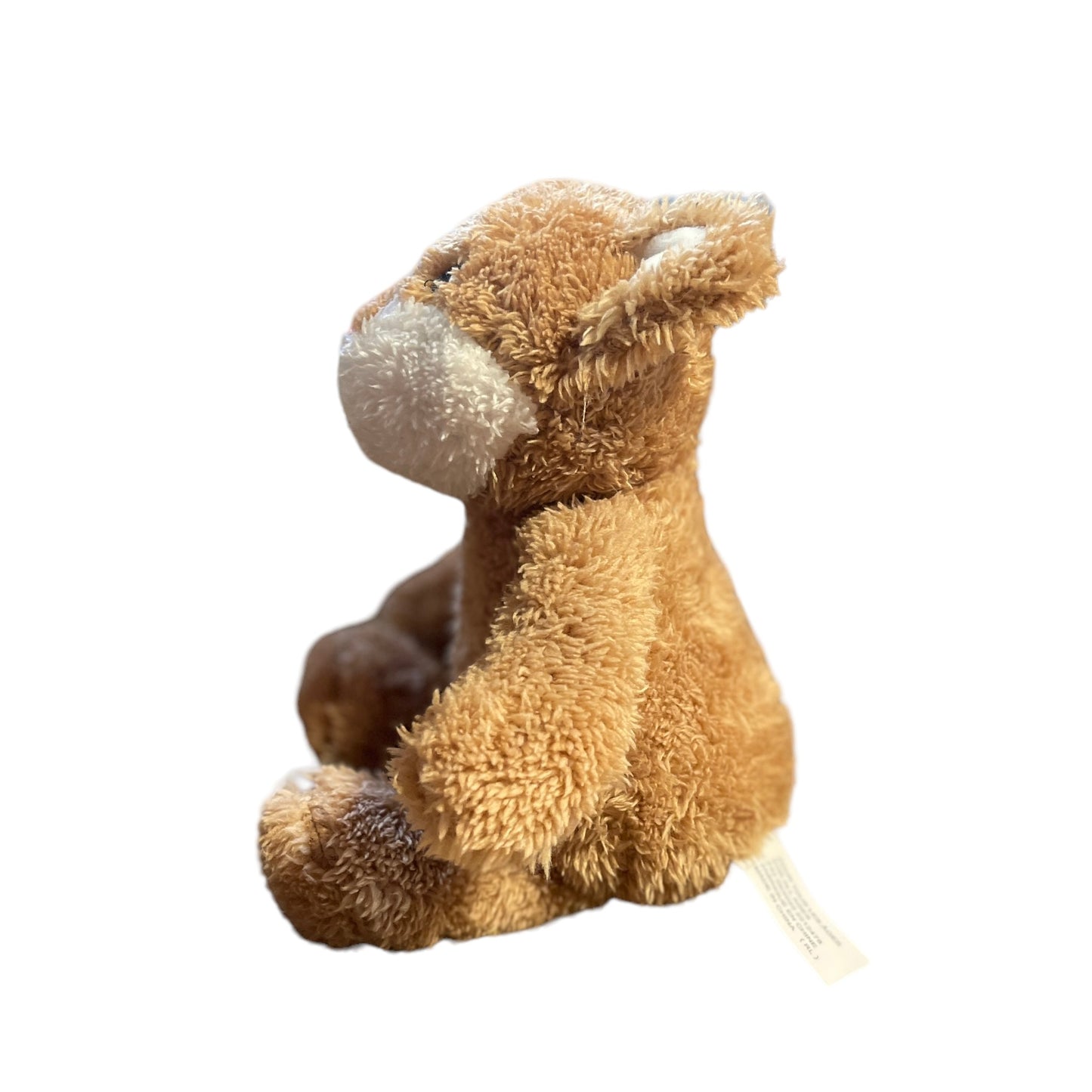 Fox Rattle 10" Plush Stuffed Animal Toy Brown & White with Embroidered Face, So Sweet!
