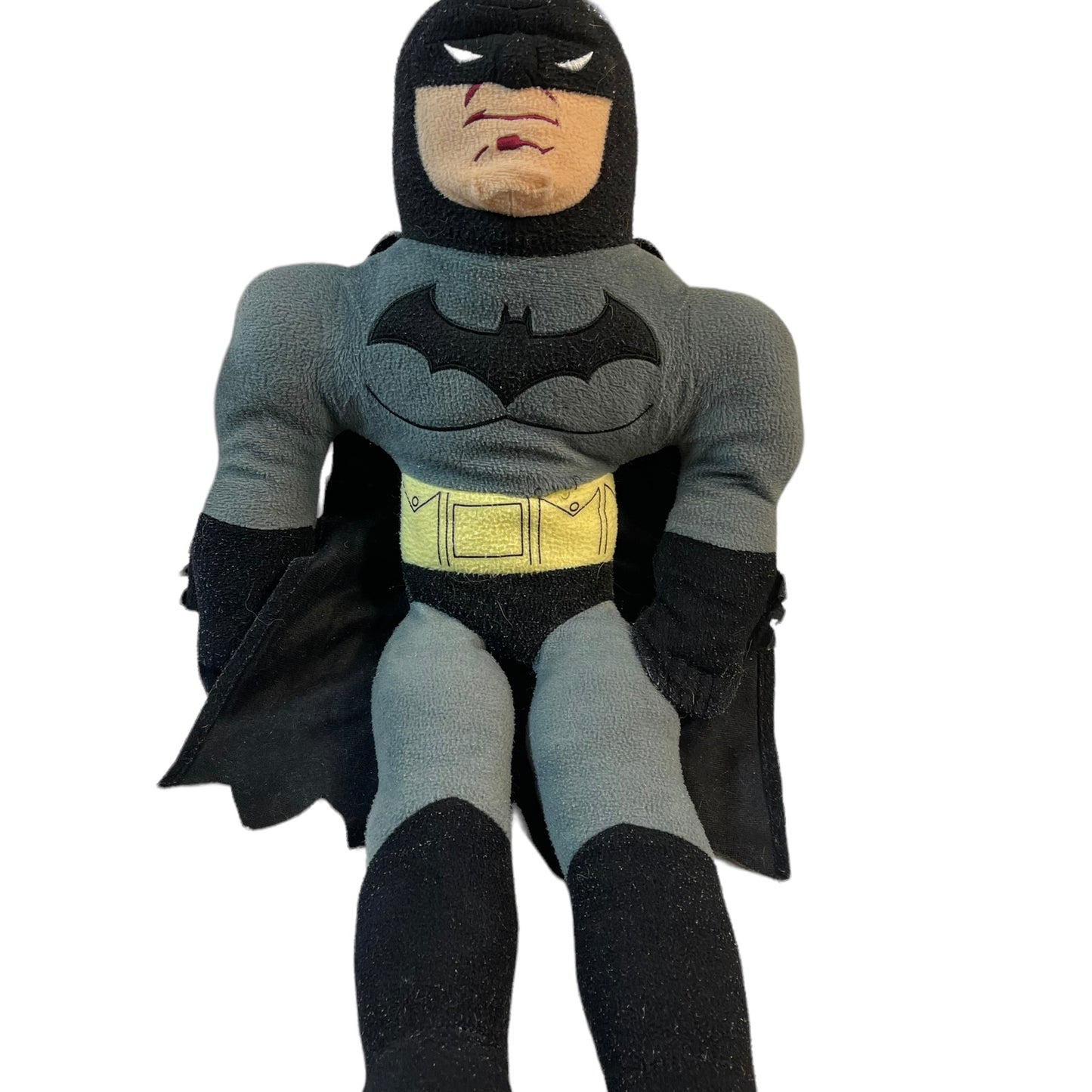 DC Comics 24" Fabric Batman the Dark Knight Rises Plush Stuffed Toy, Tags Faded/Removed