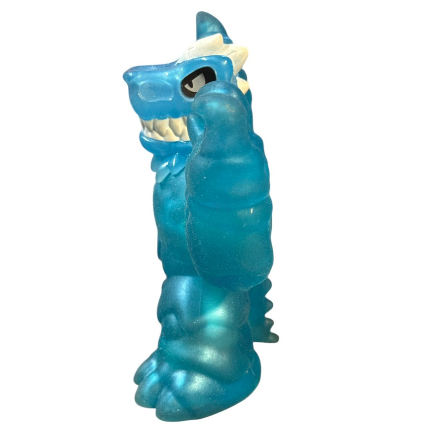 Heroes of Goo Jit Zu Dino X-Ray Series 4 Tyro Turquoise Tyro the T-Rex Action Figure, Posable
