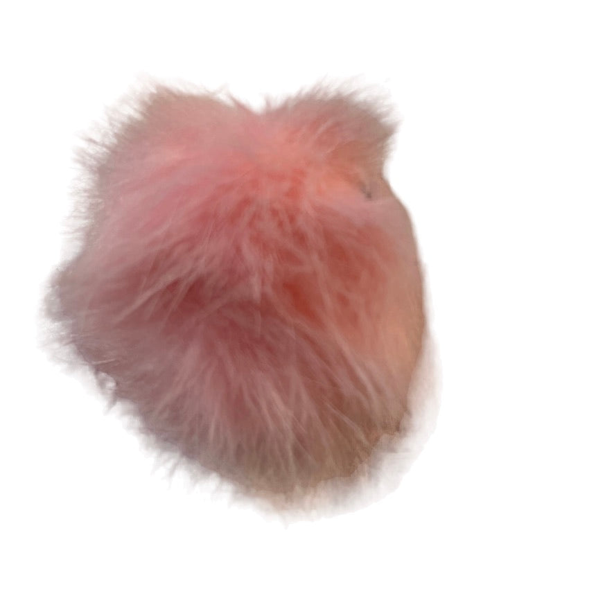 Fluffy Lucky Pink KeyChain in Excellent Preowned Condition