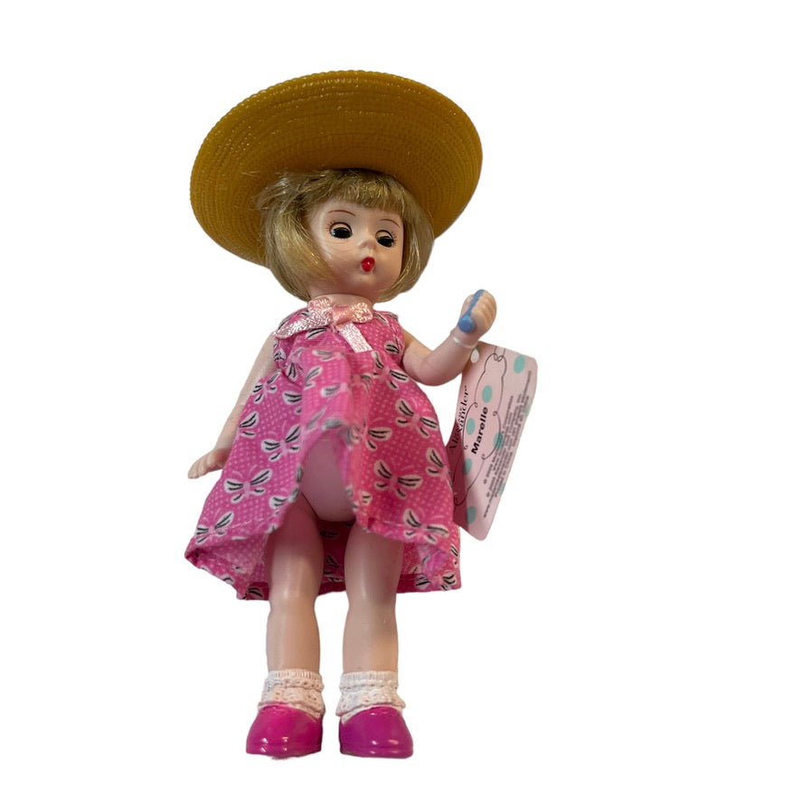 Madame Alexander Lot of 2 Beautiful Mini Dolls, Hop/Skip/Jump & Yellow Raincoat, So Sweet!