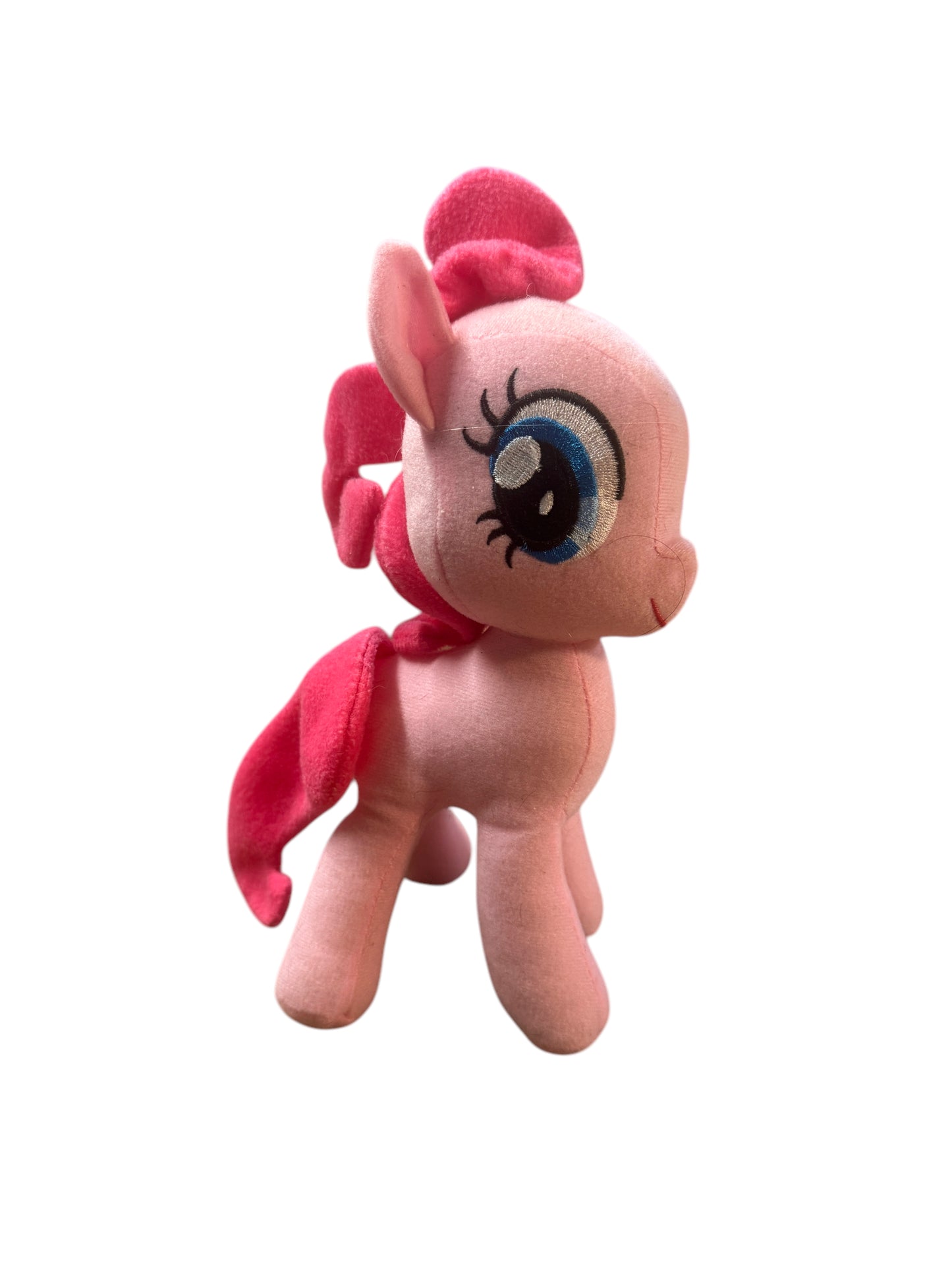 Pinkie Pie, 2018 10" Plush My Little Pony, Beautiful Stitched Eyes, Pink Body with Blue Yellow Balloons