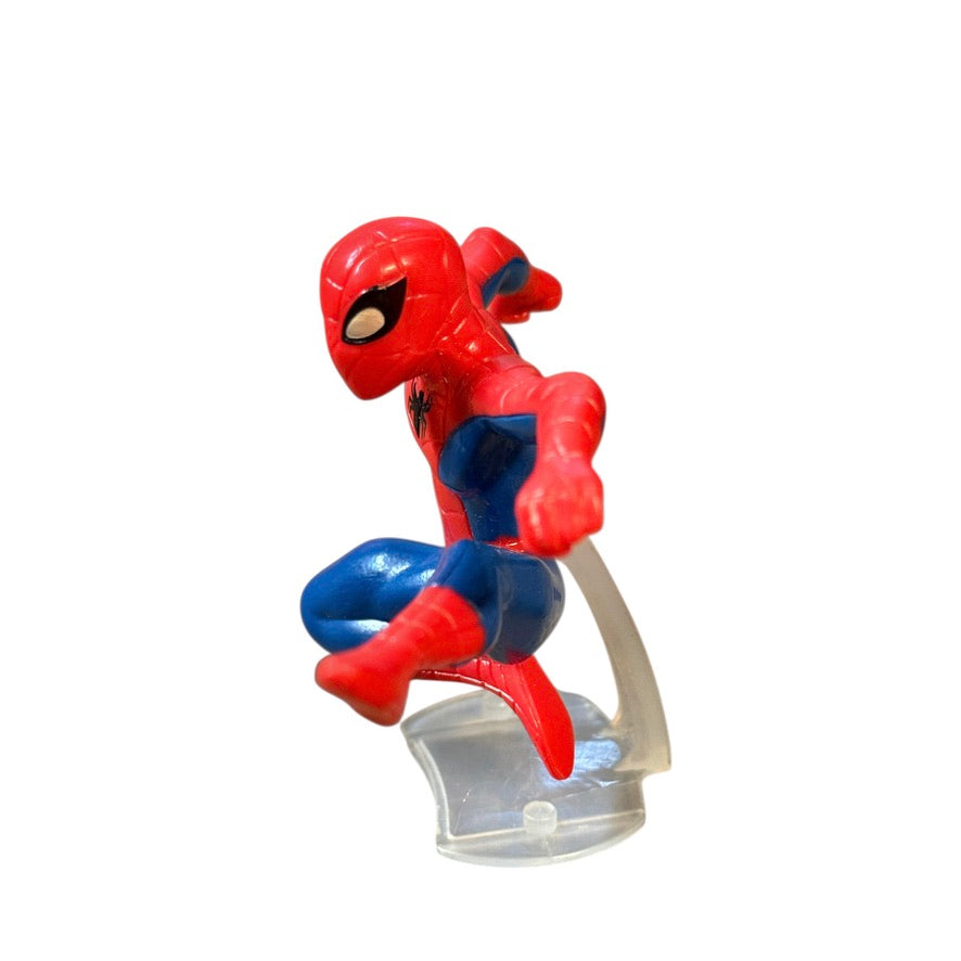 2008 Marvel Adelaide Amazing Spiderman 3" Figure with Stand, Collectible, Toy, Cake Topper