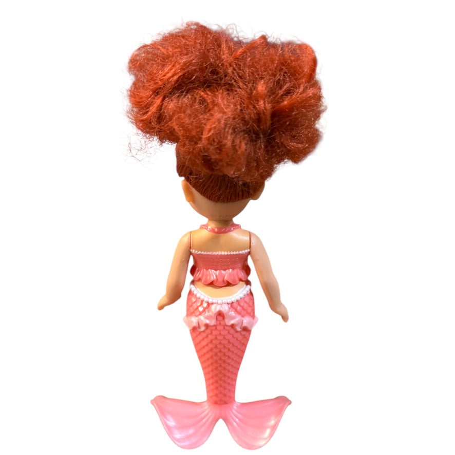 Disney Little Mermaid Ariel & Sister 6" Doll Freestanding in Very Good Preowned Condition