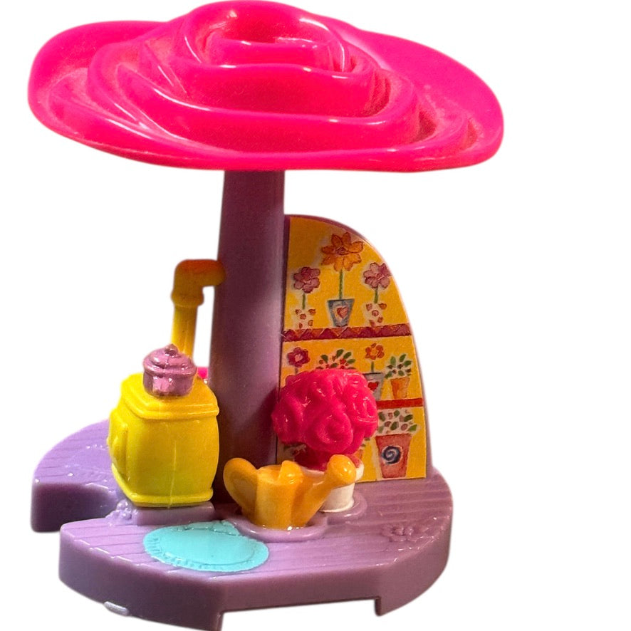 Polly Pocket Rose Cottage Hideaway Playset from 1997, Complete, in Excellent Preowned Condition