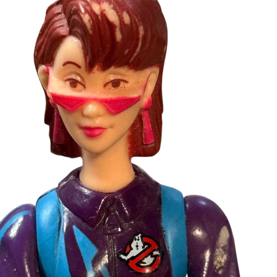 Vintage Kenner Ghostbuster 5" Power Pack Action Figure Janine Melnitz Preowned in GUC