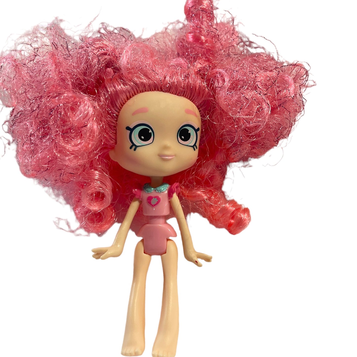 Shopkin's Pair of Sweet Dollies including Pippa Melon and her friend Bright Pink Hair in GUC
