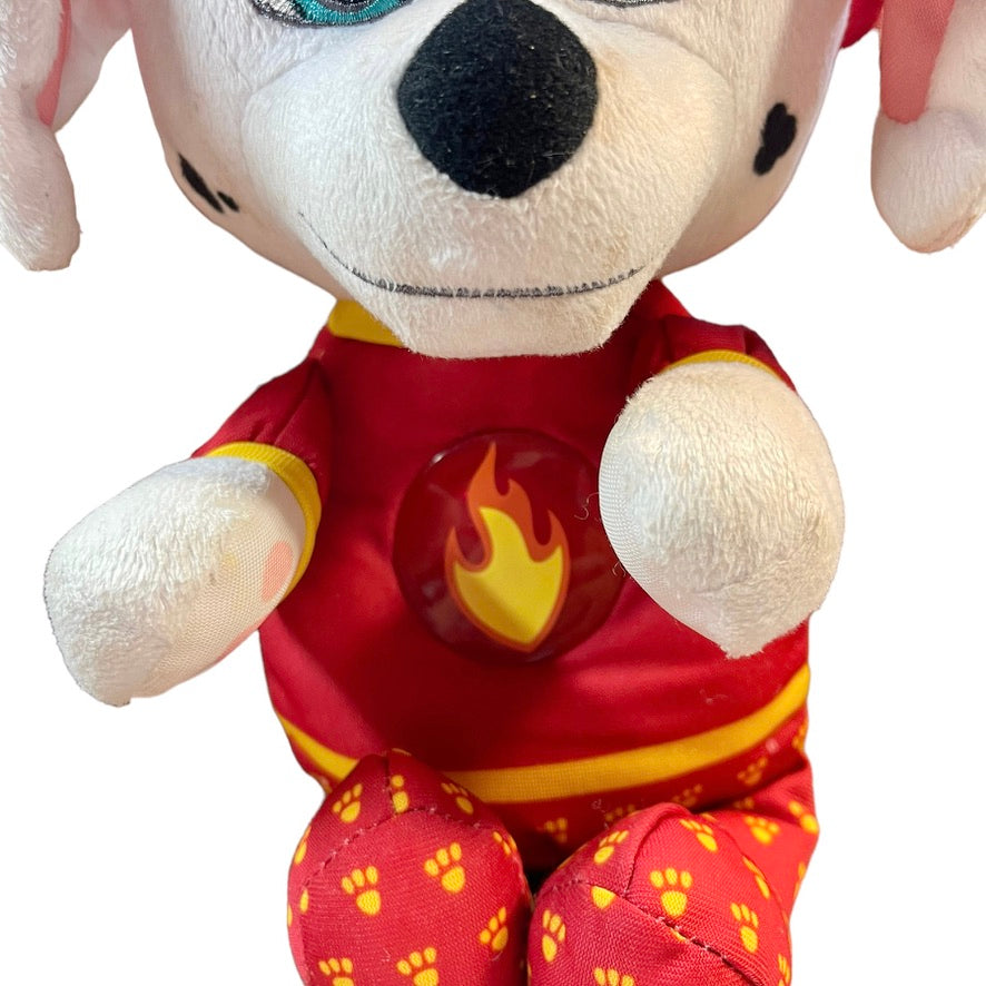 Snuggle Up Paw Patrol Marshall Light Up Pup Musical Lullaby Plush Dalmatian by SpinMaster