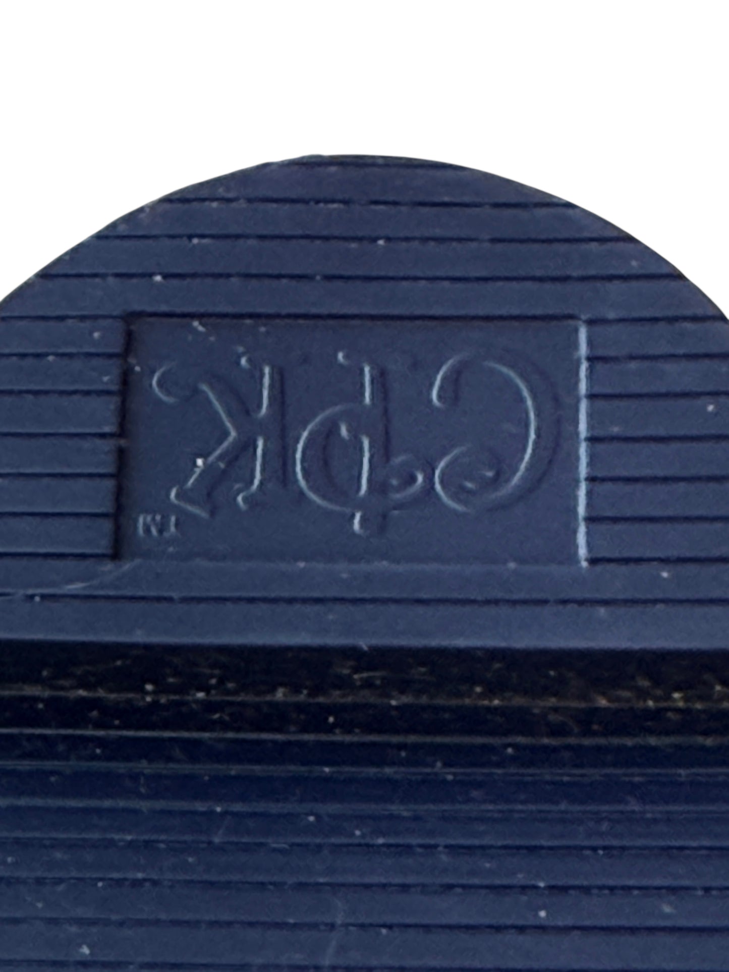 Cabbage Patch Kids Vintage Navy Faux Buckle Shoes in GUC, Some Paint Loss Inside Left Shoe