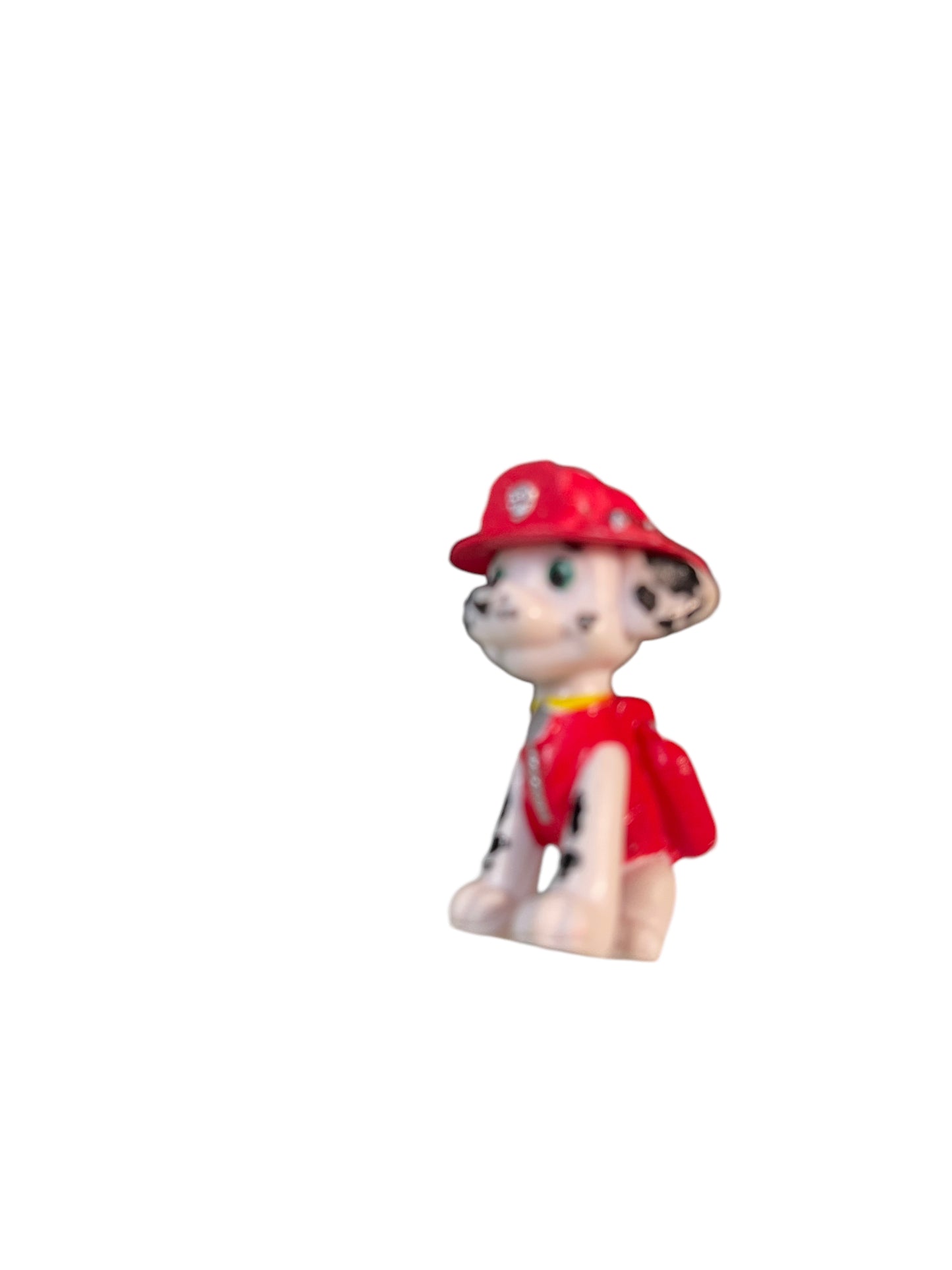 Paw Patrol Lot of 7 Tiny Action Figures 1-2", Toys or Cake Toppers in Very Good Preowned Condition