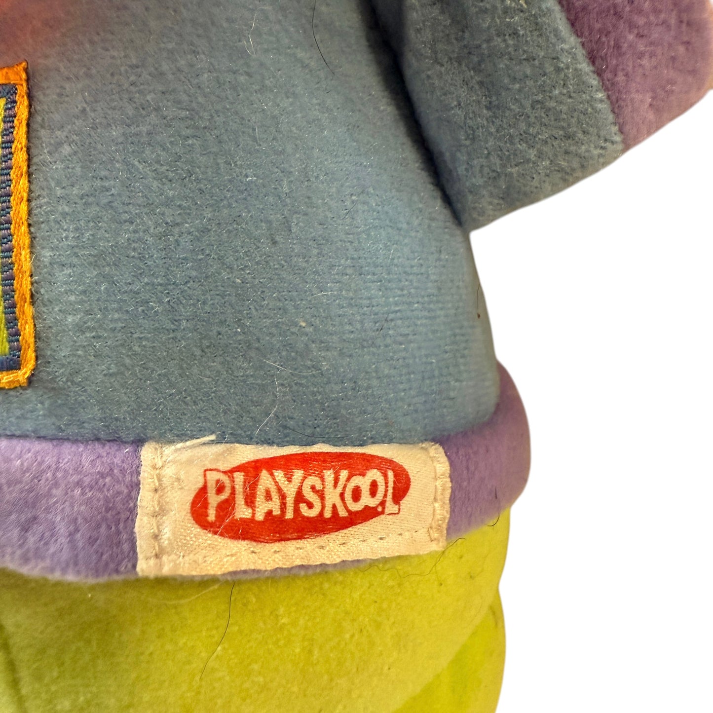 Playskool Hasbro Blue Lullabye GlowWorm Cuddly Musical Nightlight Lovey toy from 2005