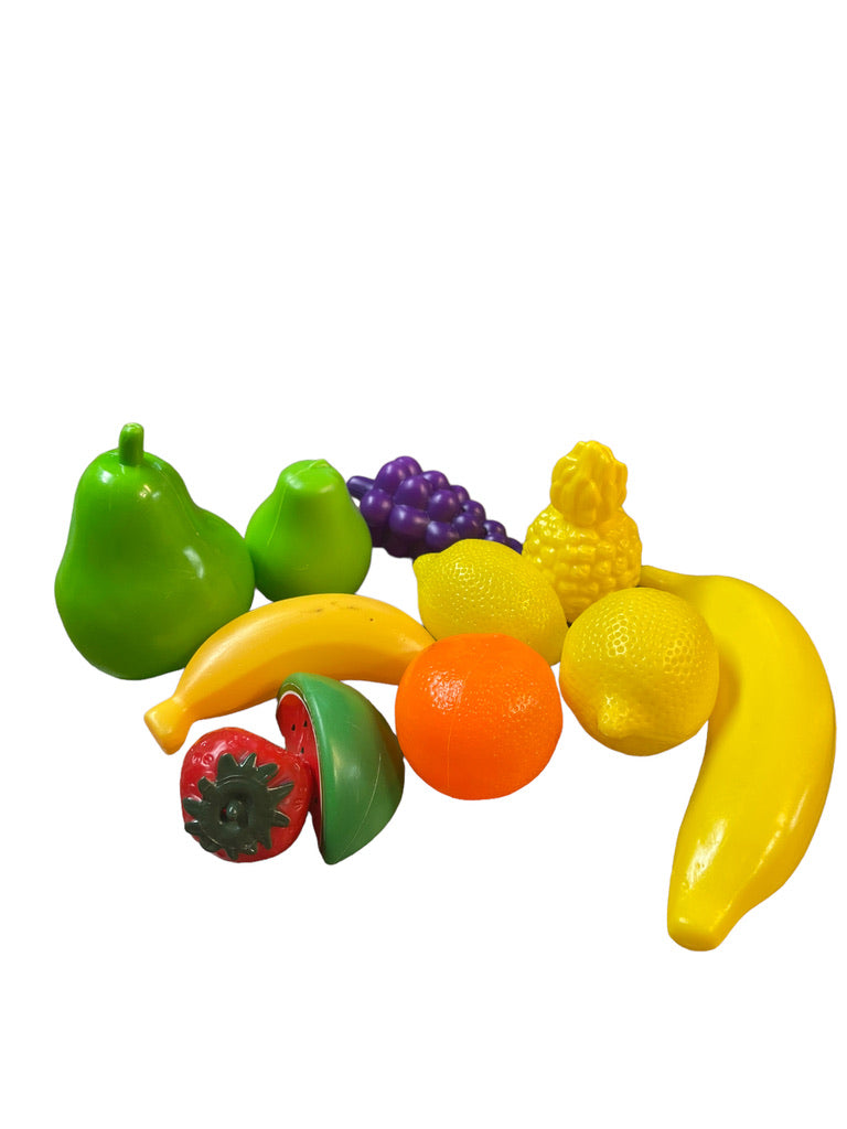 Fruit,-11 PieceLot Mixed Fruit, Just Right for Imaginative Play