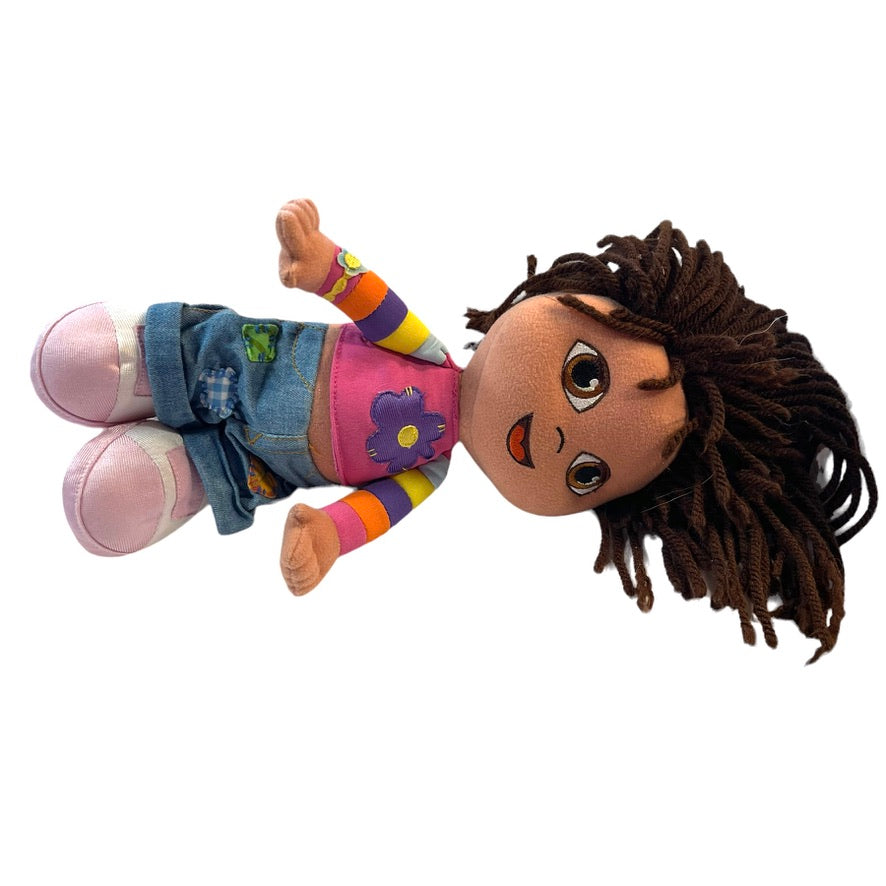 Fisher-Price Dora the Explorer Soft & Stylish Vintage Plush Doll in EUC