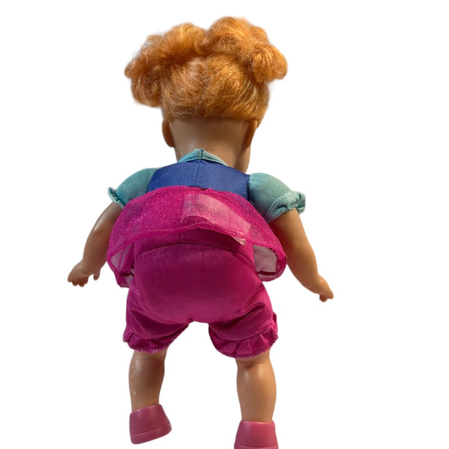 Tollytots, My First Princess 12" Baby Doll, Anna from Frozen, Disney in Original Outfit EUC