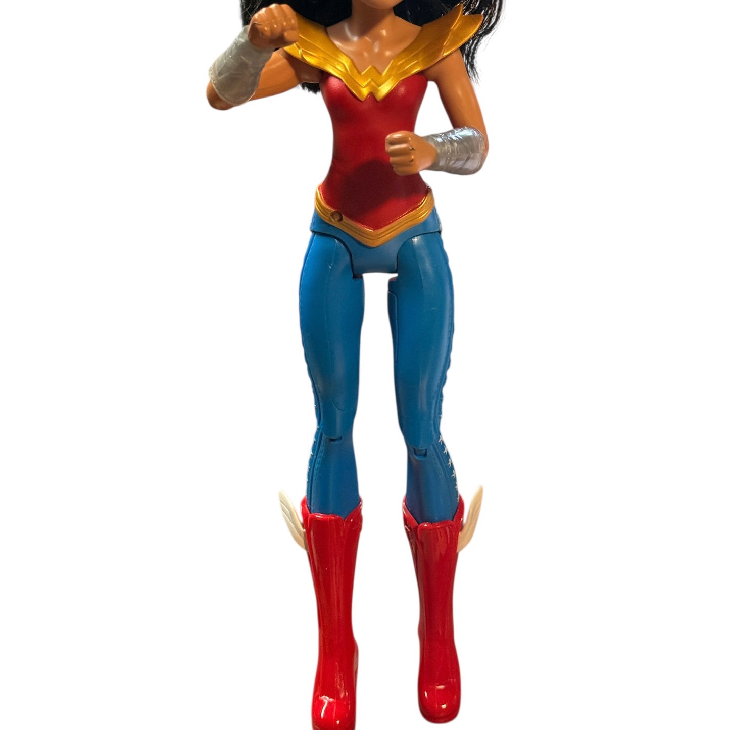 12" Mattel DC Comics Wonder Woman Action Figure, Lights, Sounds, Speaks 4 Phrases