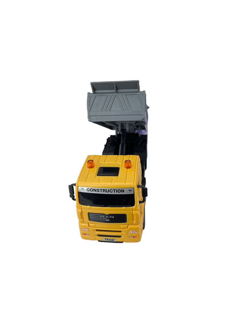 Dickie Toys Dickie Team MAN Semi Dump Truck 9" in GUC