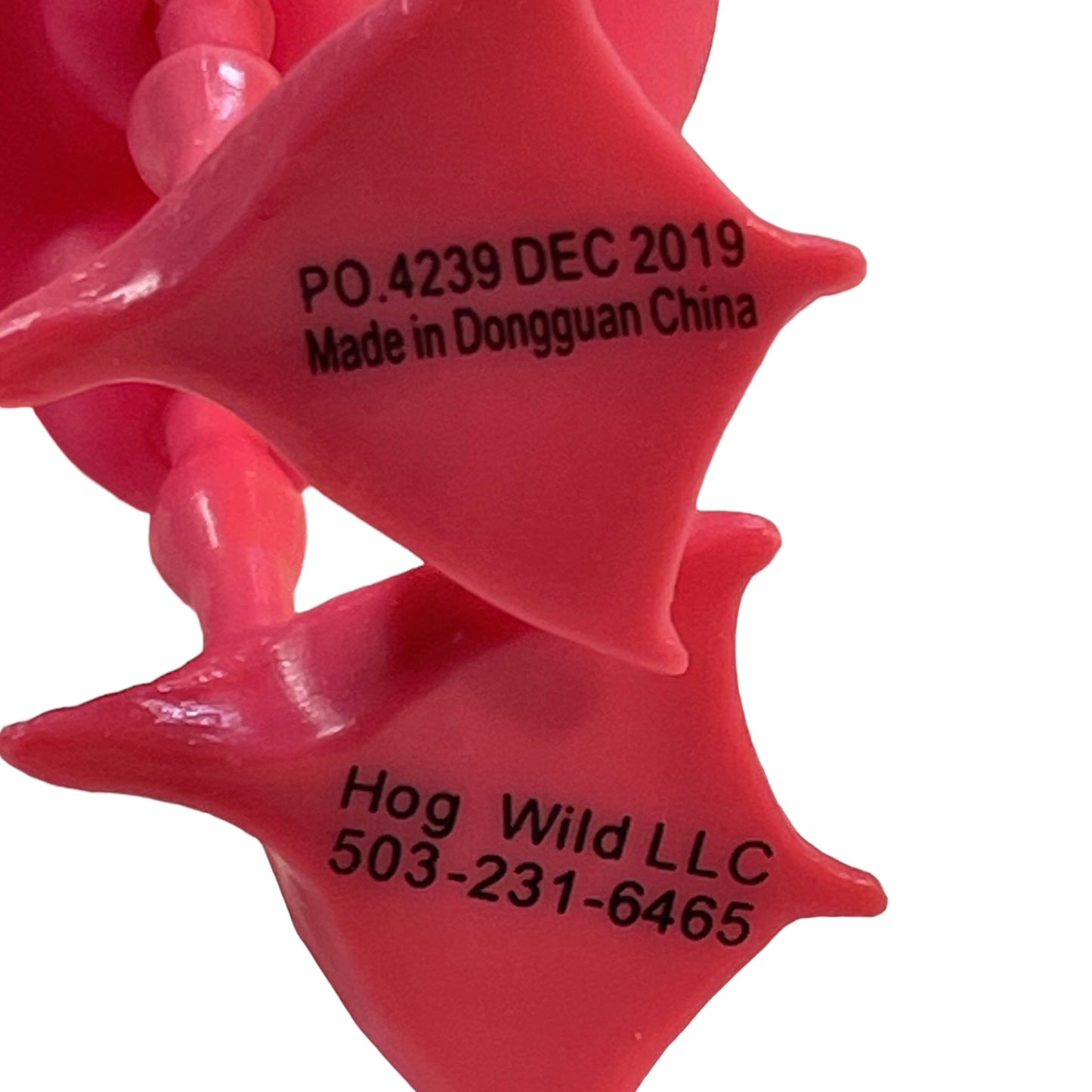 Hog Wild Flamingo & Shark Poppers with Sleeve of Balls in Excellent Preowned Condition