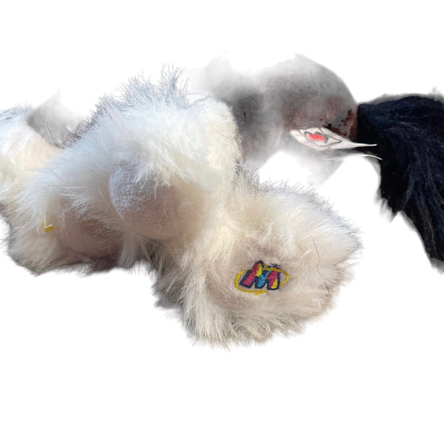 Ganz Webkins Clydesdale Horse, Black & Brown with Shaggy White Feet -No Code