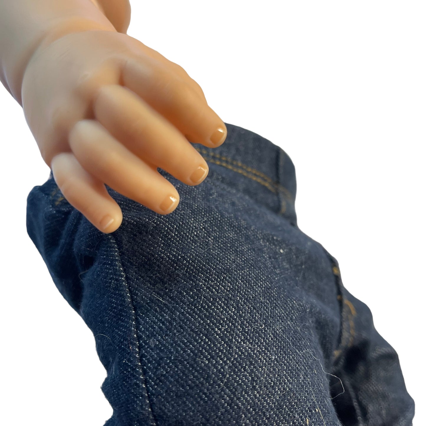 iToy Beautiful Baby Doll, Realistic Weighted, Exquisitely Detailed, Soft Cloth Body