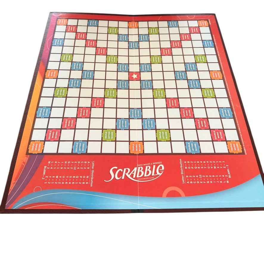 Hasbro Scrabble, Parker Bros Crossword Game, Preowned and Complete, in Good Condition!