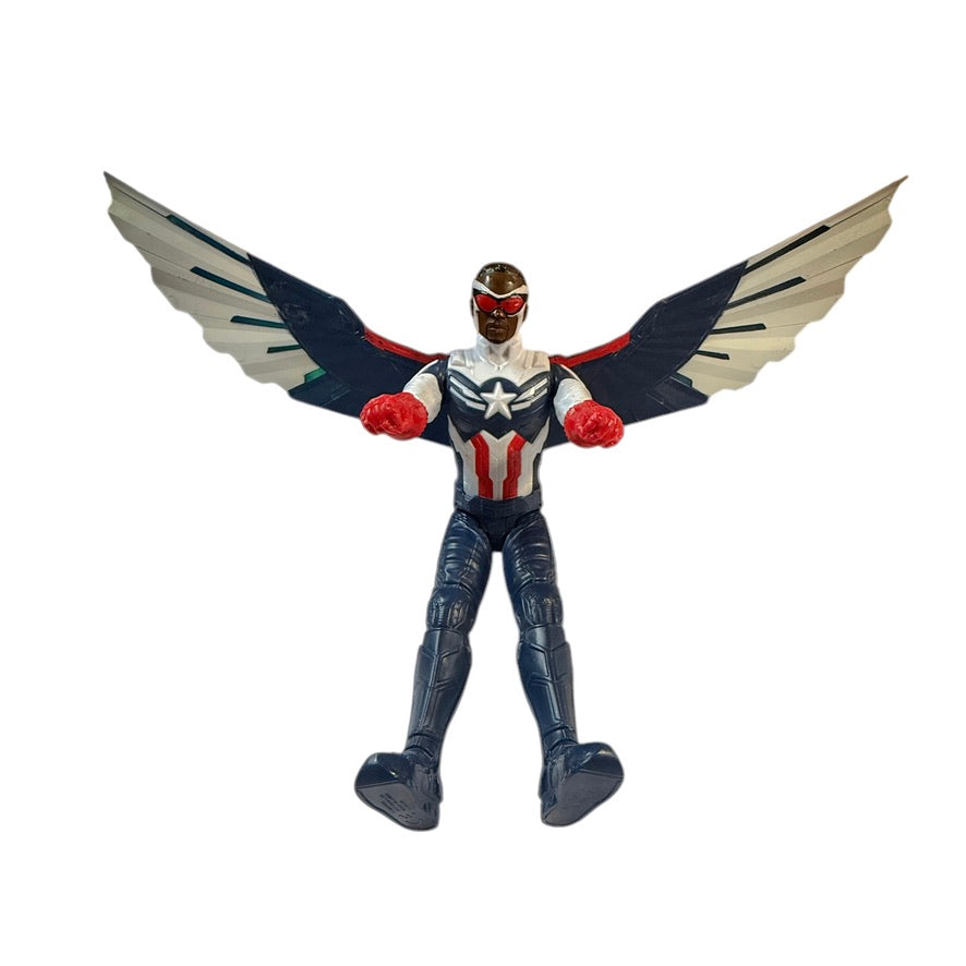 Marvel Legends Falcon Winter Soldiers Captain America, Sam Wilson, BAF Wings in GUC