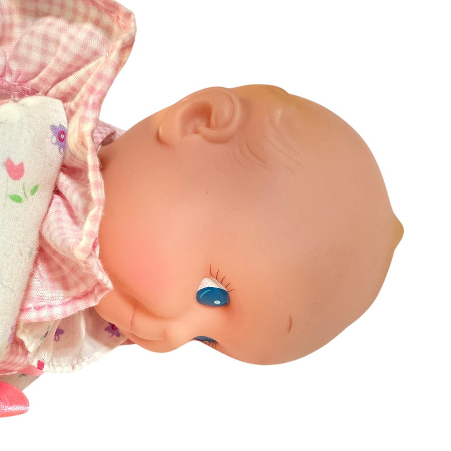 Goldberger Vintage !999 KEWPIE Doll, Moulded Curls, Painted Eyes, Original Clothes, Preowned