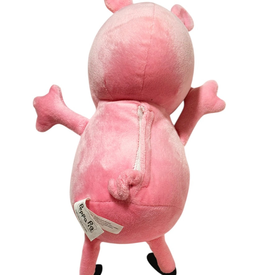 Peppa Hug 'N Oink Talking 12" Plush Stuffed Pig, Cuddly & Sweet In Great Preowned Condition..