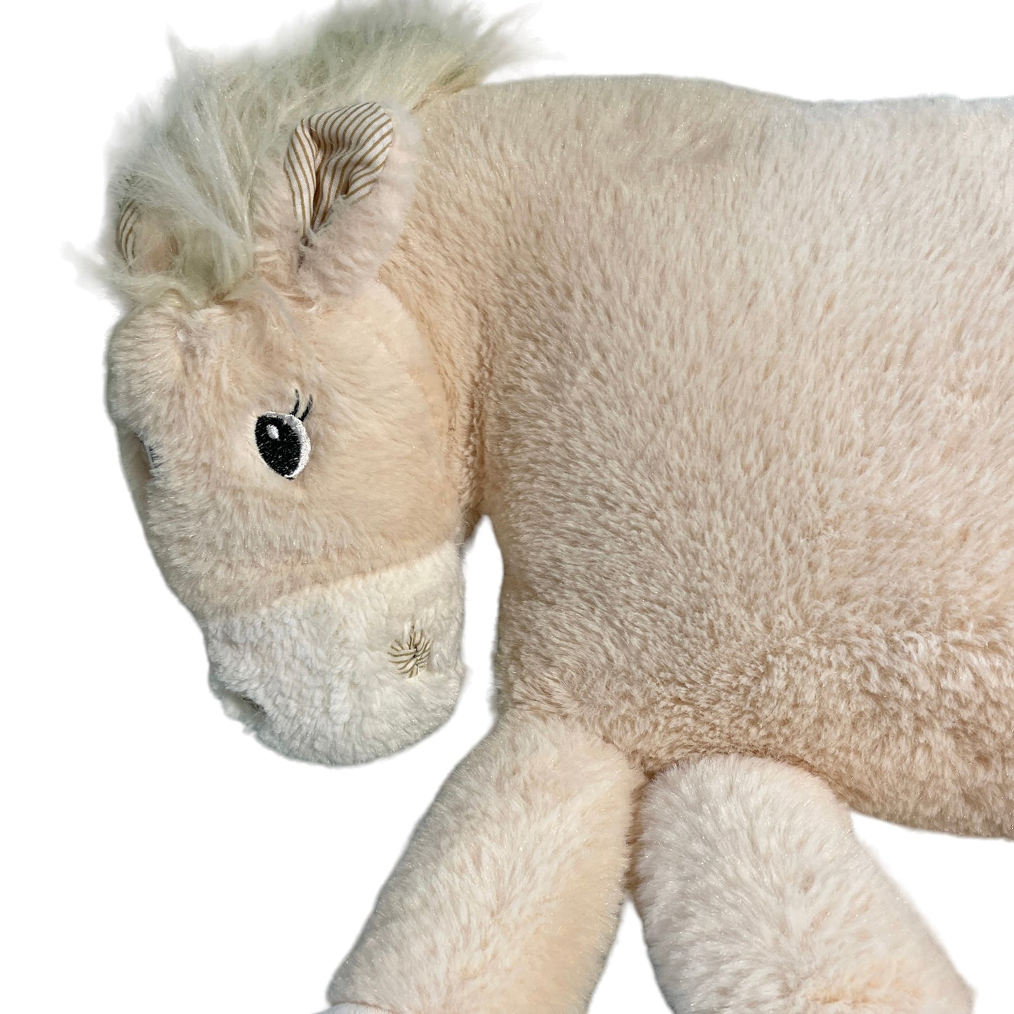Goats on the Roof, Ultra Soft Plush Horse PillowStuffed Animal Toy 15"x16" Wobbly Legs in EUC