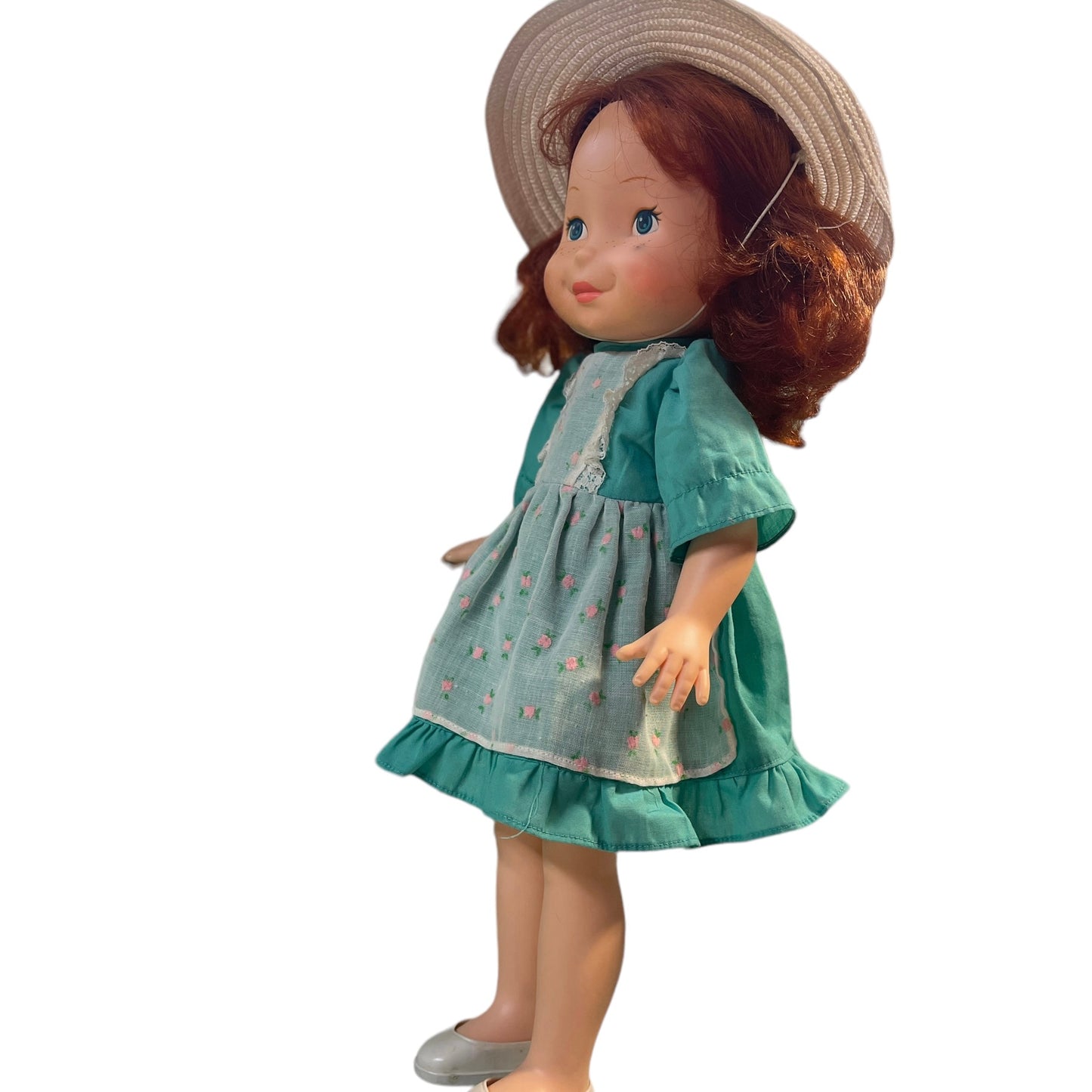 Red Haired My Friend Becky Doll, Vintage Fisher-Price, Original Outfit Including Hat & Shoes Preowned